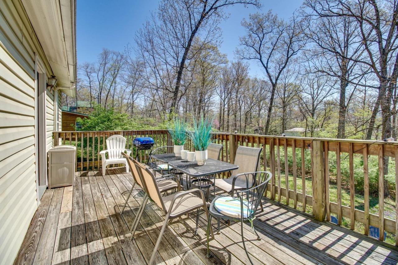 Homey Luray Cabin With Fire Pit And Deck! 외부 사진